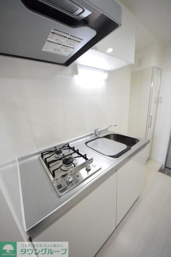 キッチン(2口コンロ付きキッチン)