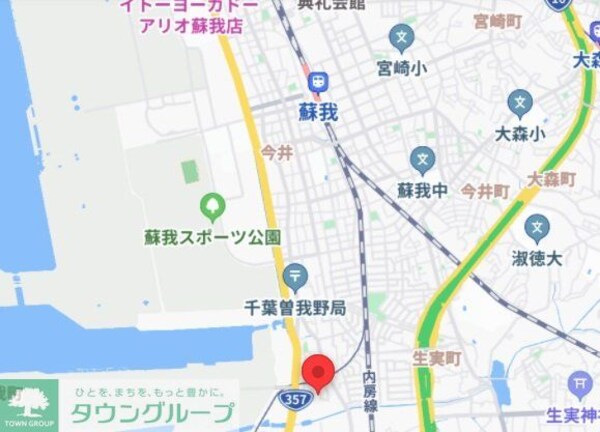 地図(ご来店お待ちしております！043-221-3600)