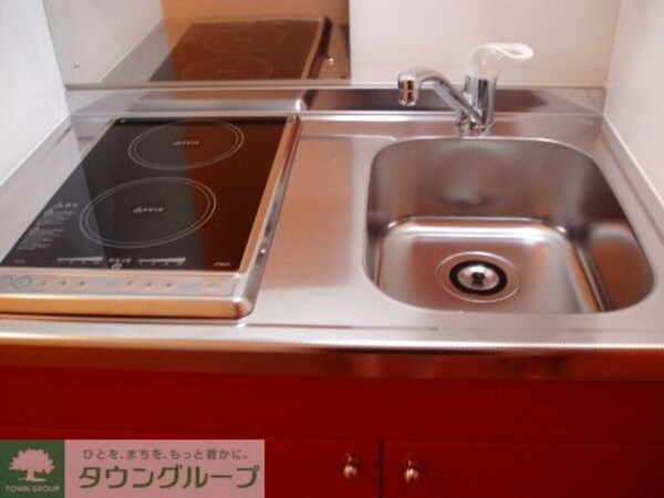 キッチン(2口電気コンロ)