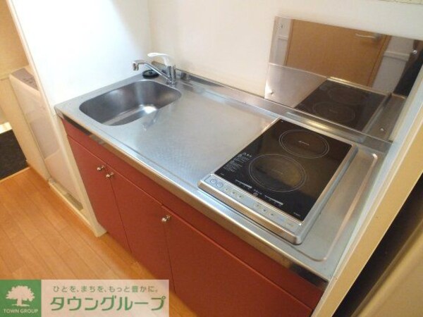 キッチン(2口電気コンロ)