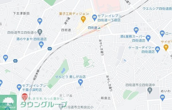 地図(お部屋探しは【タウンハウジング千葉店】にお任せ下さい♪)
