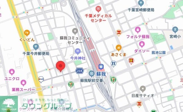 地図(お問合せはタウンハウジング千葉店まで！※現地待合わせ相談可能)