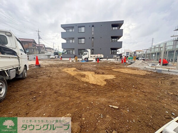 駐車場(※建築中7/10時点)