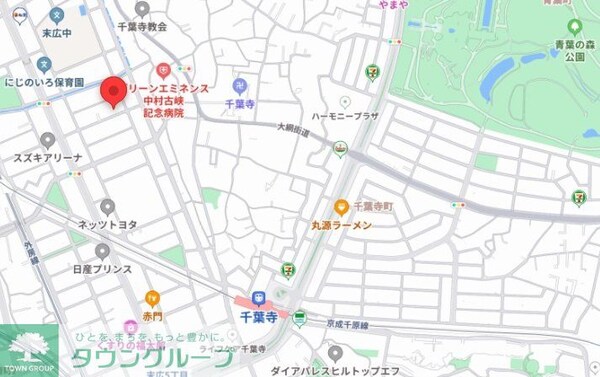 地図(ご来店お待ちしております！043-221-3600)