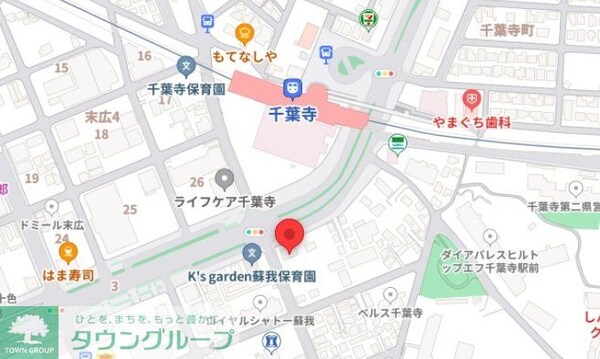 地図(お問合せは【タウンハウジング】まで！※現地待合わせ相談可！)