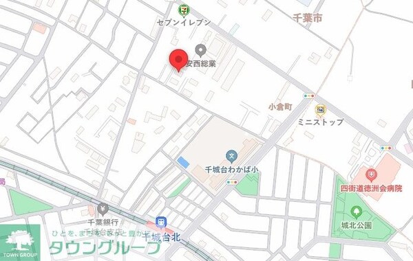 地図(現地待ち合わせ歓迎♪お問合せはタウンハウジング千葉店まで！)