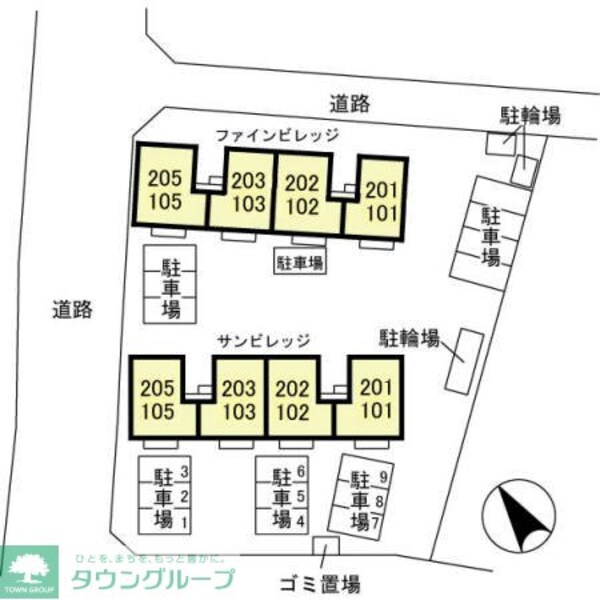 地図(お問合せは【タウンハウジング】まで！※現地待合わせ相談可！)