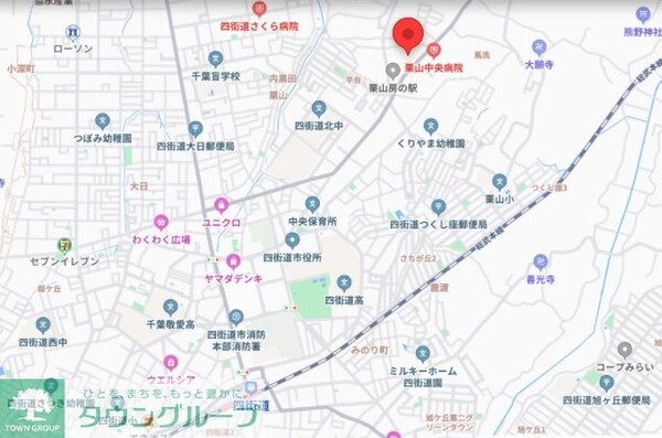 地図(現地待ち合わせ歓迎♪お問合せはタウンハウジング千葉店まで！)