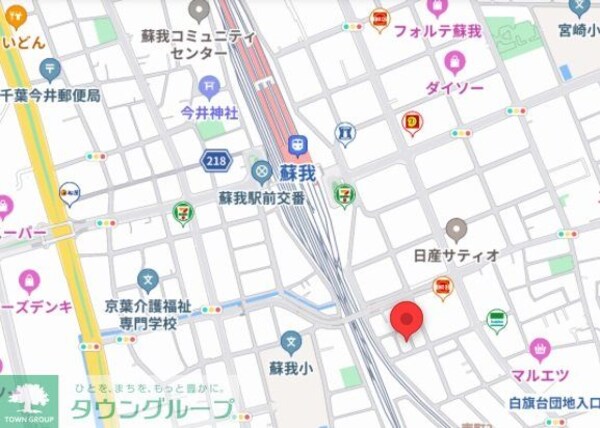 地図(ご来店お待ちしております！043-221-3600)