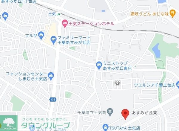 地図(お部屋探しは【タウンハウジング千葉】にお任せ下さい♪)