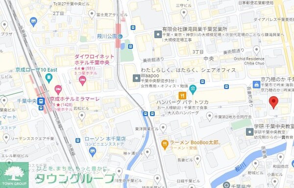 地図(お問合せは【タウンハウジング】まで！※現地待合わせ相談可！)