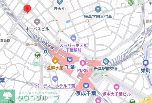 地図(ご来店お待ちしております！043-221-3600)