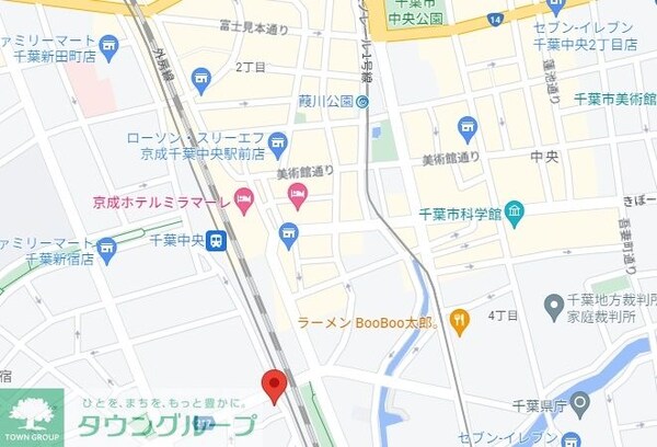 地図(ご来店お待ちしております！043-221-3600)