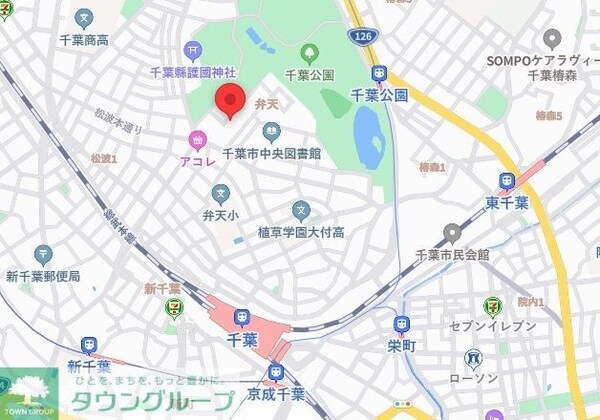地図(お問合せは【タウンハウジング】まで！※現地待合わせ相談可！)