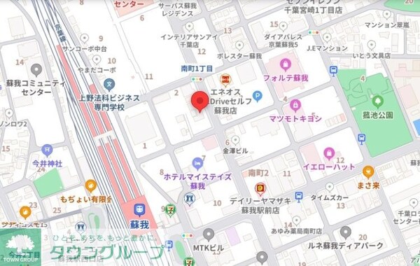 地図(お問合せは【タウンハウジング】まで！※現地待合わせ相談可！)