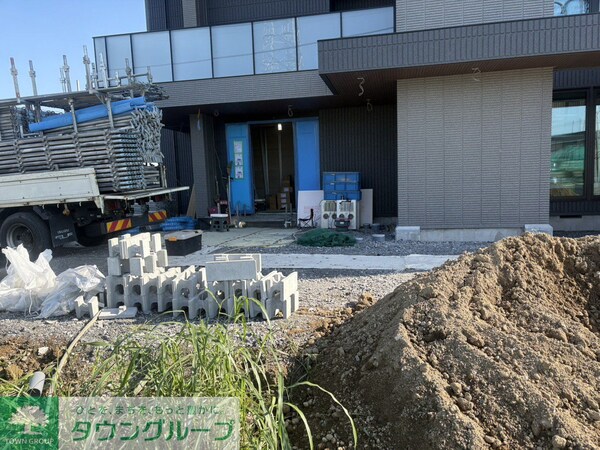 ロビー(建築中)