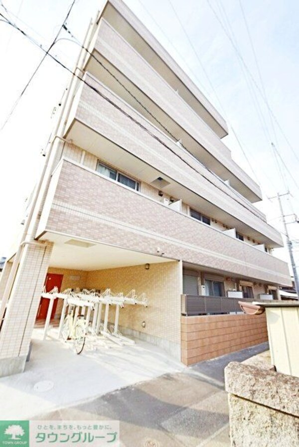 外観(インターネット無料オートロック付きマンション)