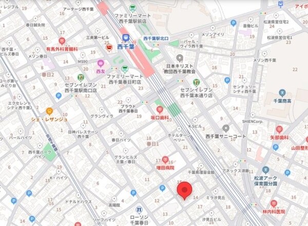地図(現地待ち合わせ歓迎♪お問合せはタウンハウジング千葉店まで！)