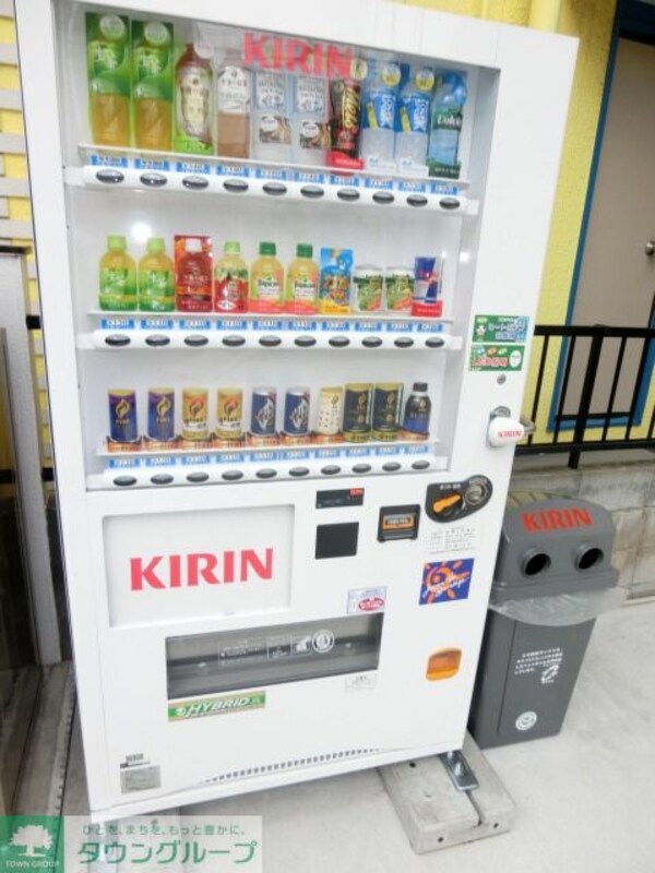 共有部分(自動販売機ついてます)