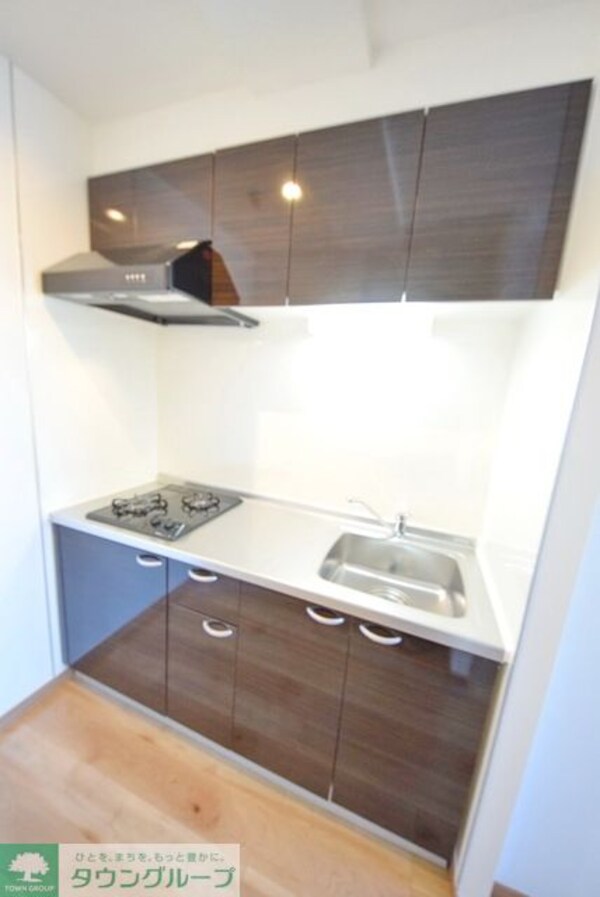 キッチン(ガス2口システムキッチン)