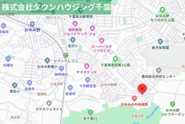 地図(ご来店お待ちしております！043-221-3600)