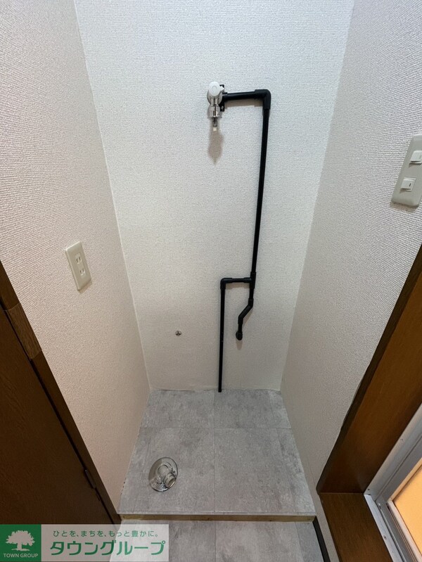 設備(室内洗濯機置き場)