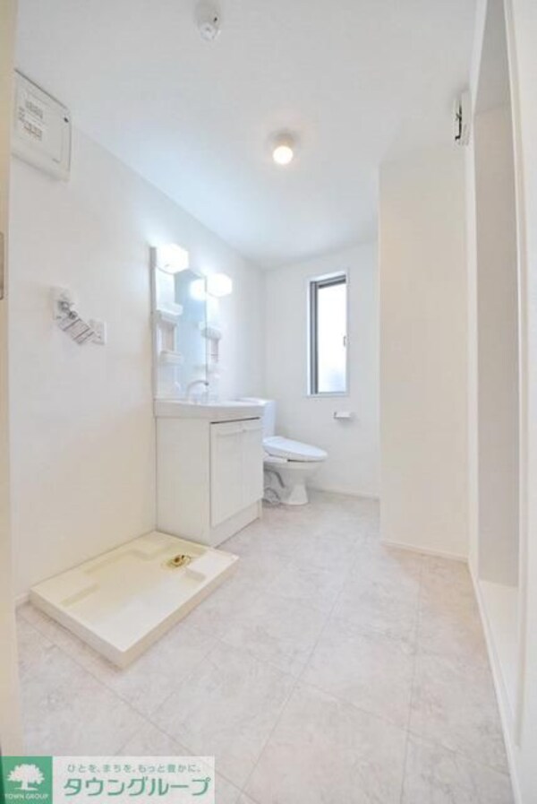 洗面(洗面脱衣所も広いです)