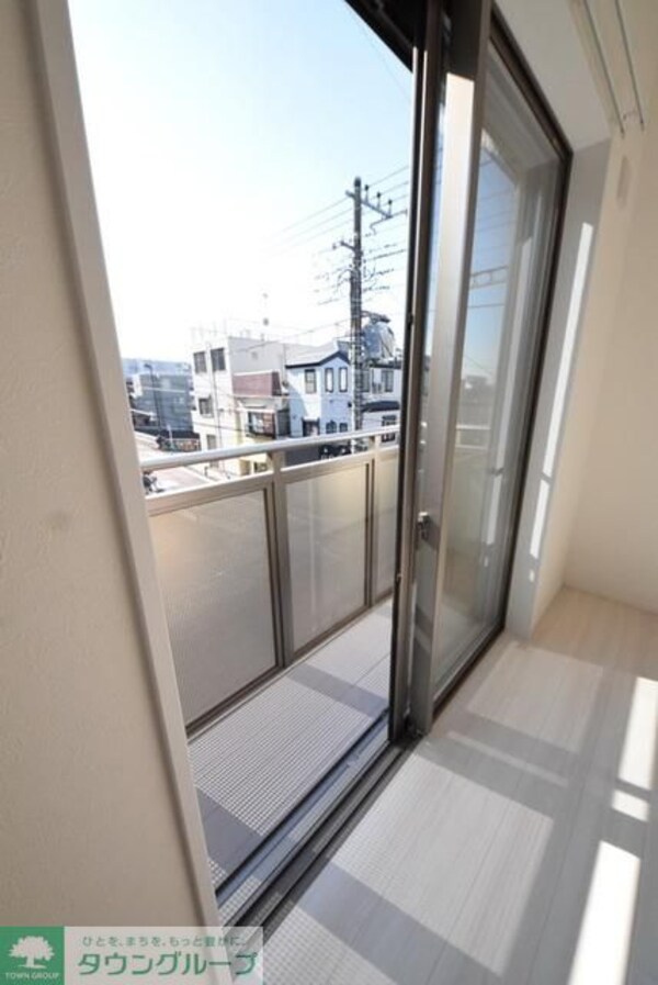 バルコニー(この日当たりの良さを実感して下さい)