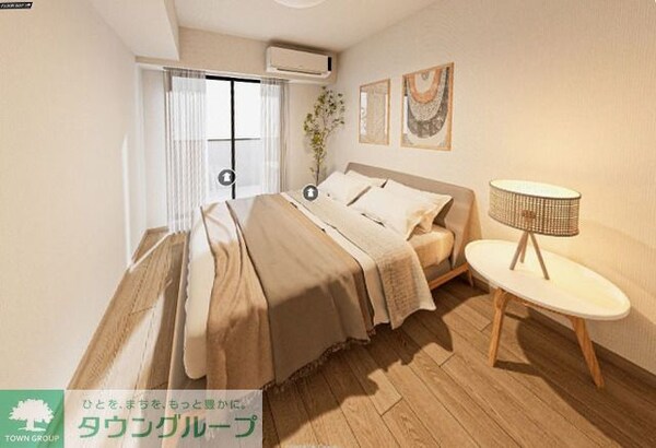 寝室(※写真は同タイプ住戸です。)