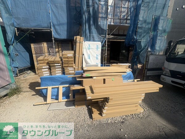 エントランス(建築中)