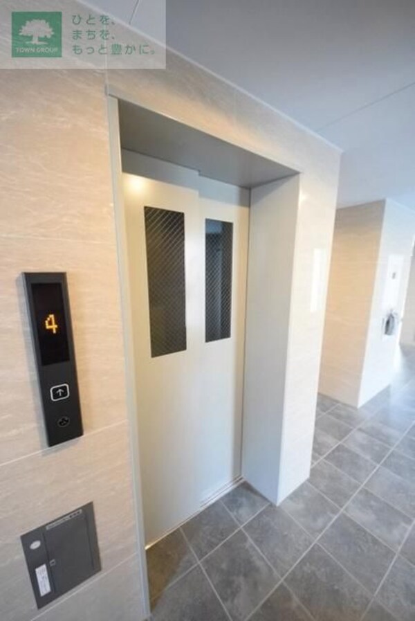 共有部分(エレベーター1基ついてます)