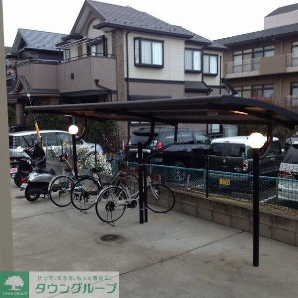 共有部分(駐輪場完備)