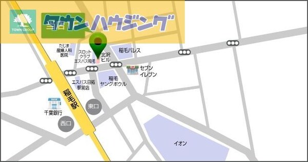 地図(お気軽にお問合せ下さい♪043-290-8070)