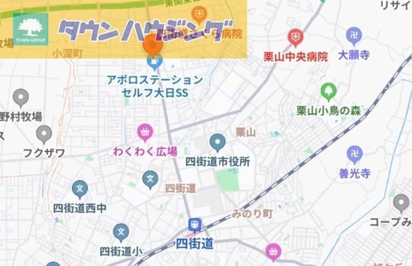 地図(現地待ち合わせ歓迎♪お問合せはタウンハウジング千葉店まで！)