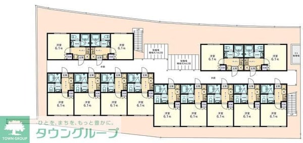 間取図(平面図)(お問合せはタウンハウジングまで！※現地待合わせ相談可能)