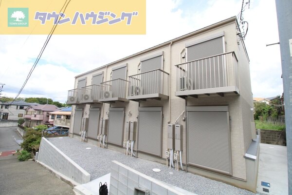 外観(日当たり良好な南東向き)