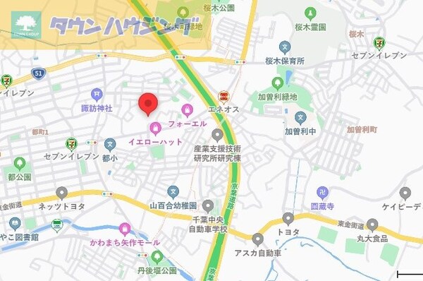 地図(ご来店お待ちしております！043-221-3600)