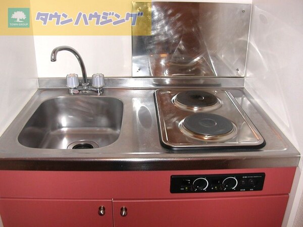 キッチン(2口電気コンロ)