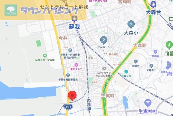 地図(ご来店お待ちしております！043-221-3600)