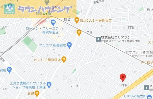 地図(ご来店お待ちしております！043-221-3600)