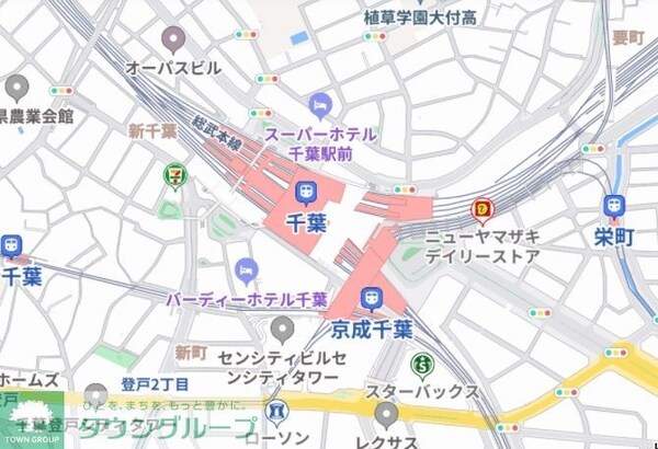 地図(ご来店お待ちしております！043-221-3600)