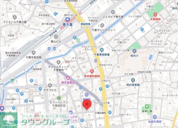 地図(ご来店お待ちしております！043-221-3600)