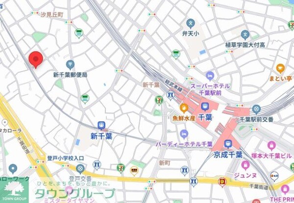 地図(ご来店お待ちしております！043-221-3600)