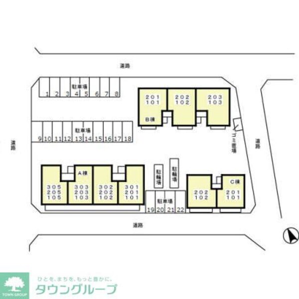 地図(お問合せは【タウンハウジング】まで！※現地待合わせ相談可！)