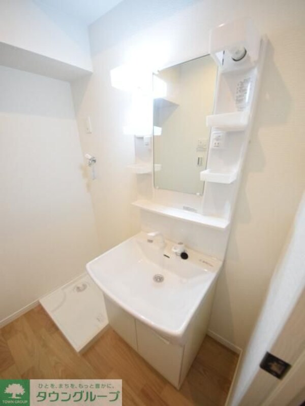 洗面(朝便利な独立洗面台)