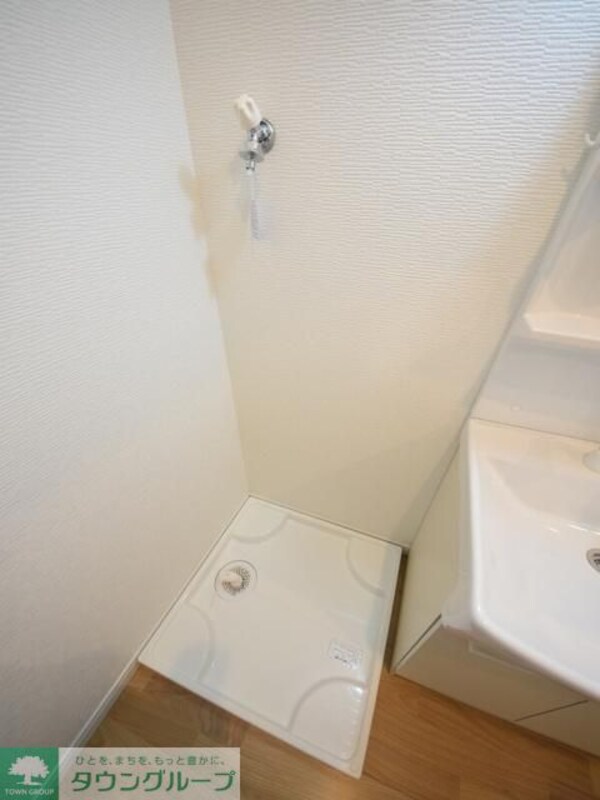 設備(室内洗濯機置き場)