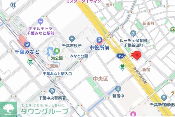 地図(お問合せは【タウンハウジング】まで！※現地待合わせ相談可！)