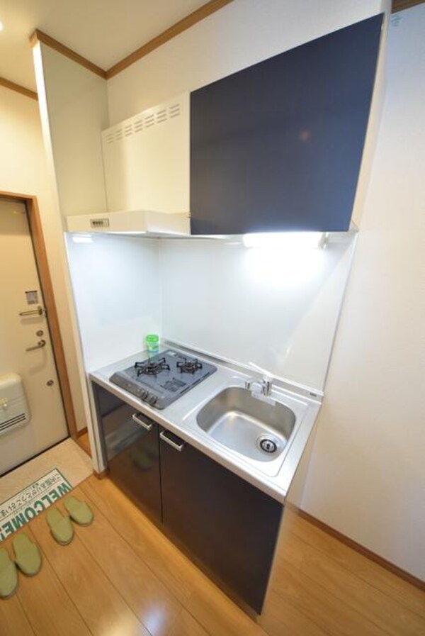 キッチン(お料理好きには嬉しいシステムキッチン２口)