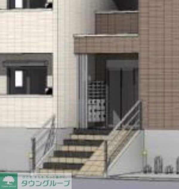 セキュリティ(※完成パース　現況優先)