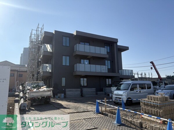 駐車場(建築中)